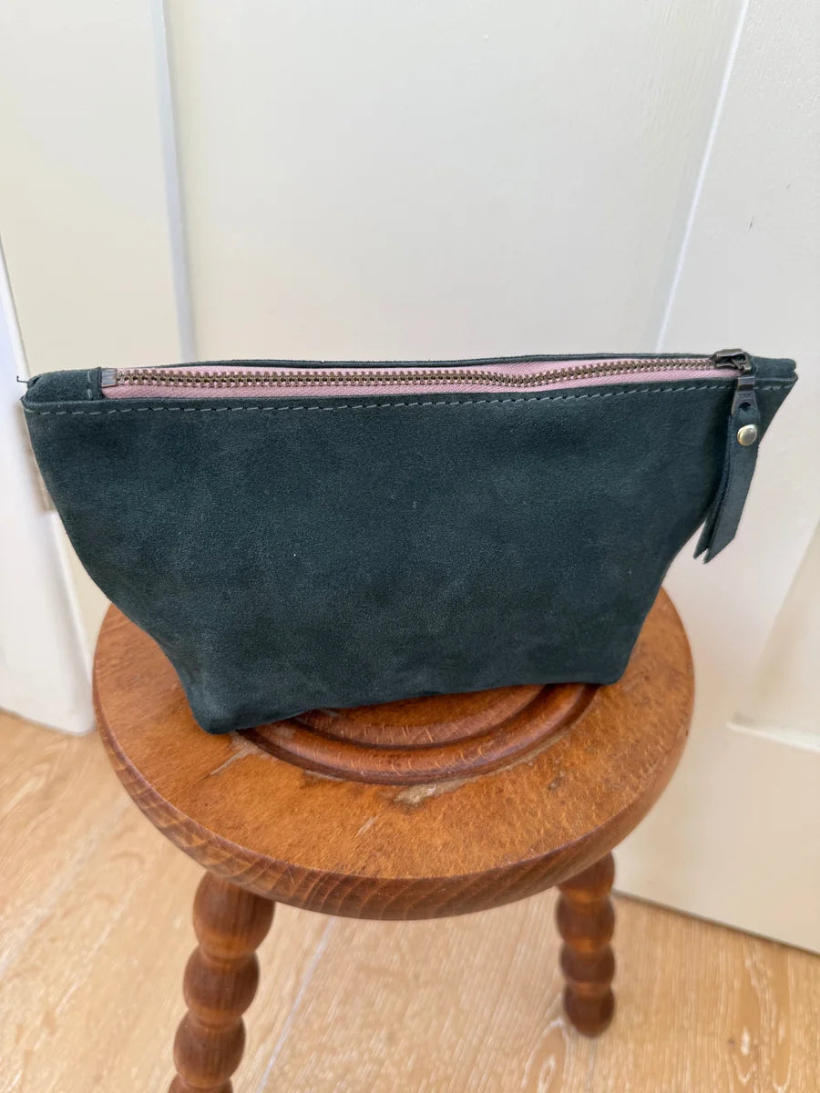 Small Cosmetics Bag | Spruce and Pink