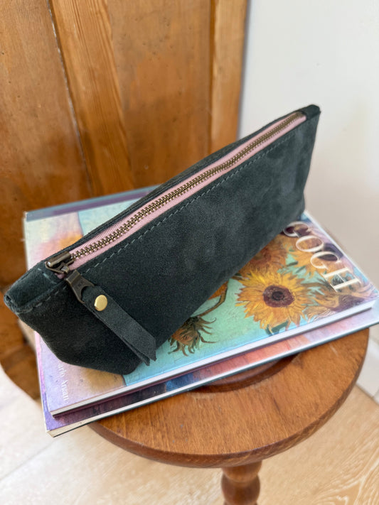 Pencil Case | Spruce and Pink