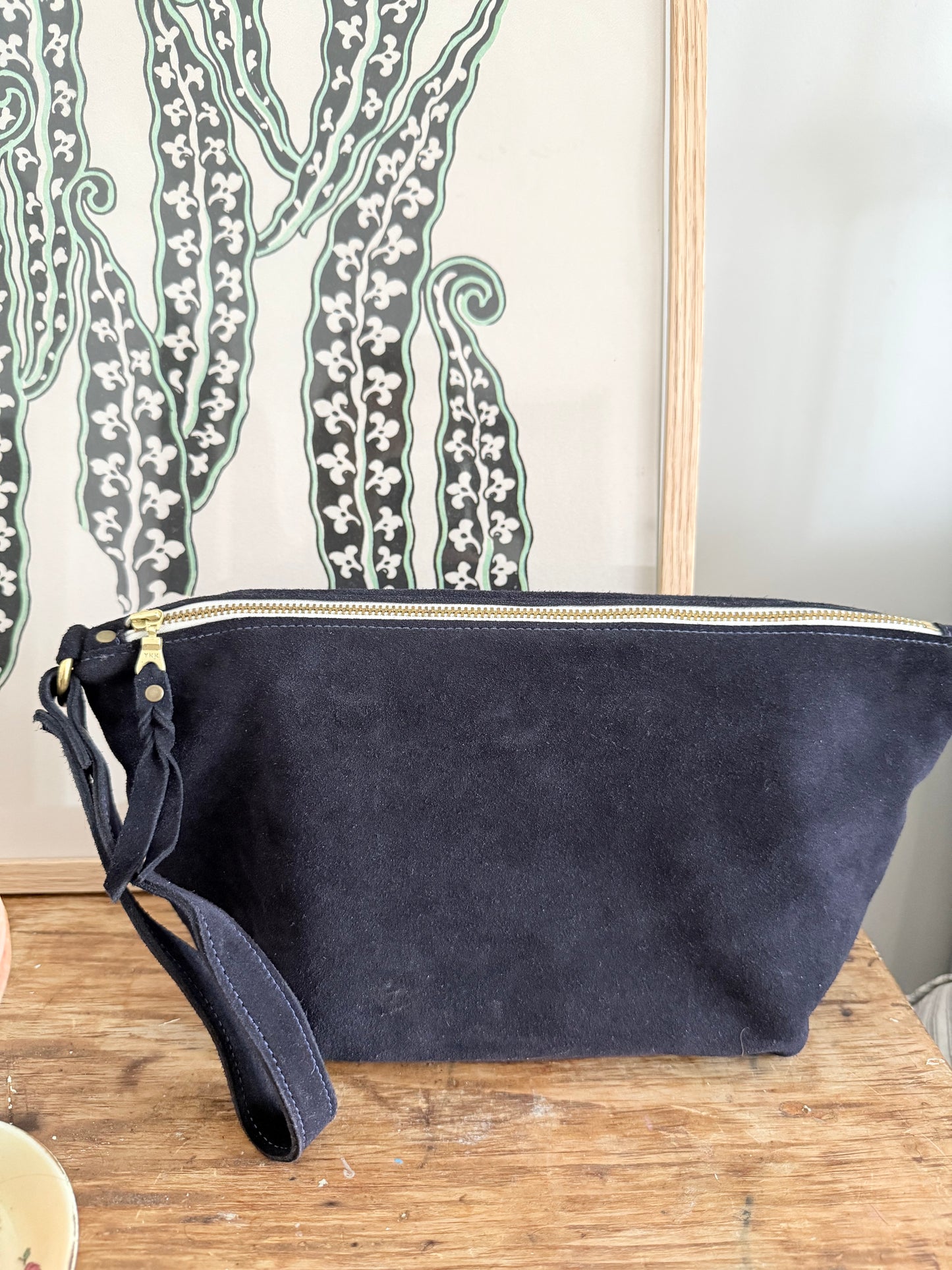 Large Cosmetics Pouch | Midnight Blue