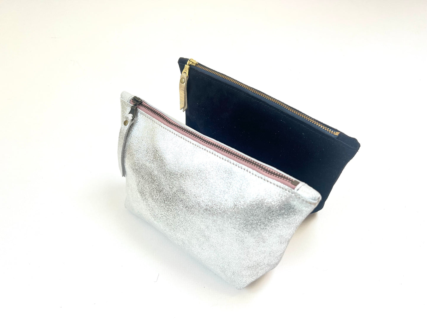 Small Cosmetics Bag | Silver