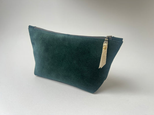 Small Cosmetics Bag | Fern Green