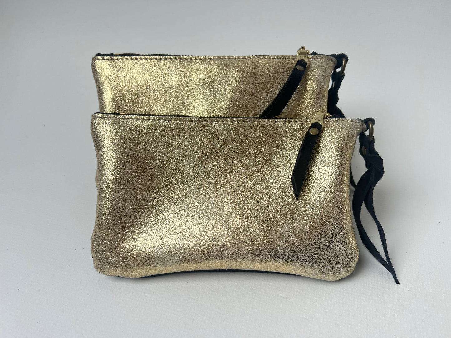 Large Coin Purse | Gold and Navy